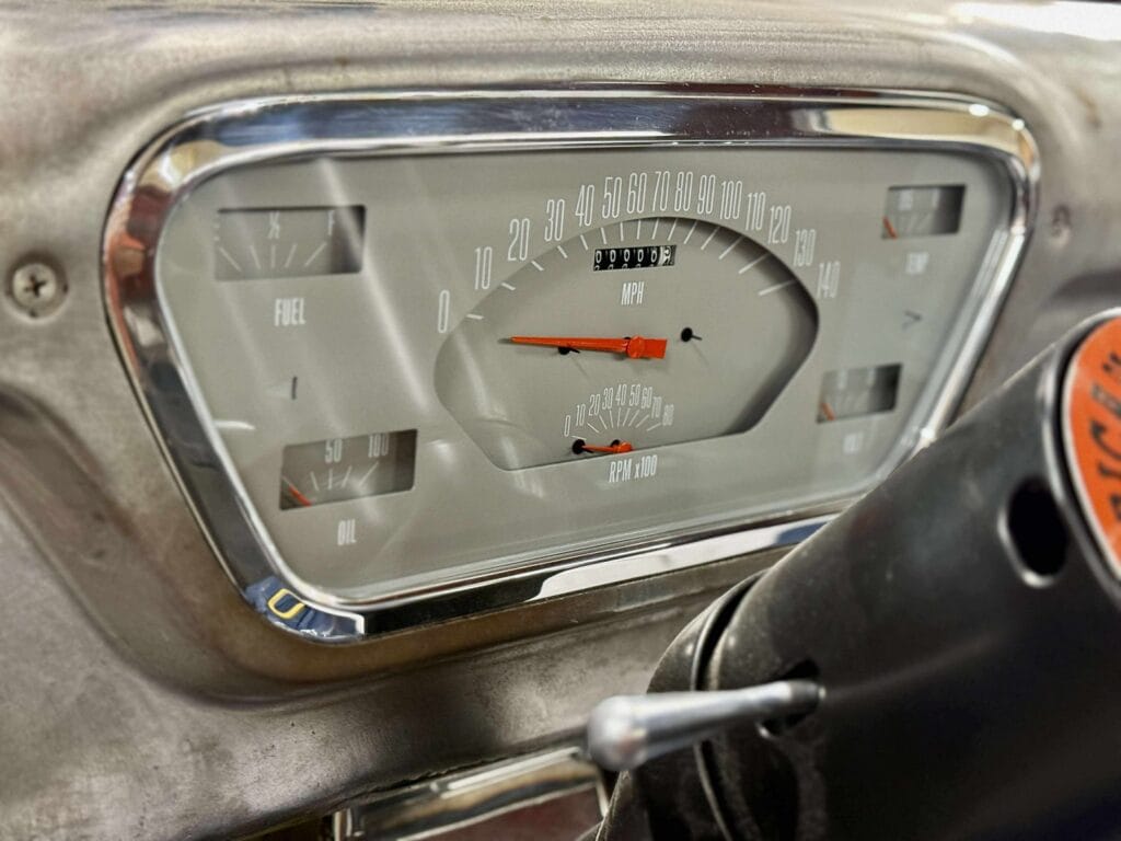 Classic Instruments speedometer and gauges installed