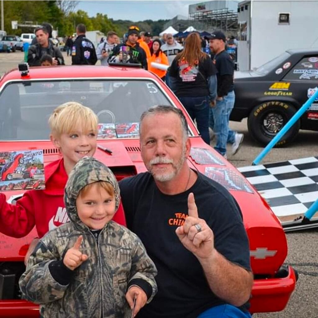 Team Chinto Chevy Pinto – Victory at the Drag Strip